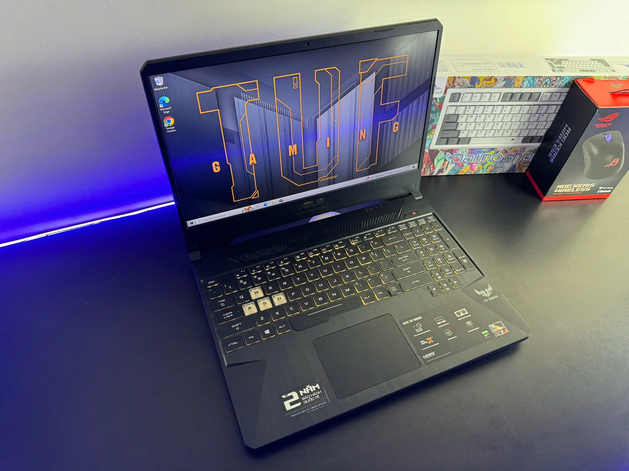 TUF F15 2019_LIKE NEW- R7 3750H 1650 FHD 144HZ 8GB 512GB