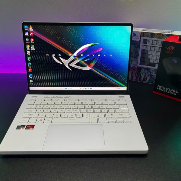 ZEPHYRUS G14 2022 (White)_LIKE NEW_R9 6900HS RX6700S 2K 120HZ 16GB 512GB