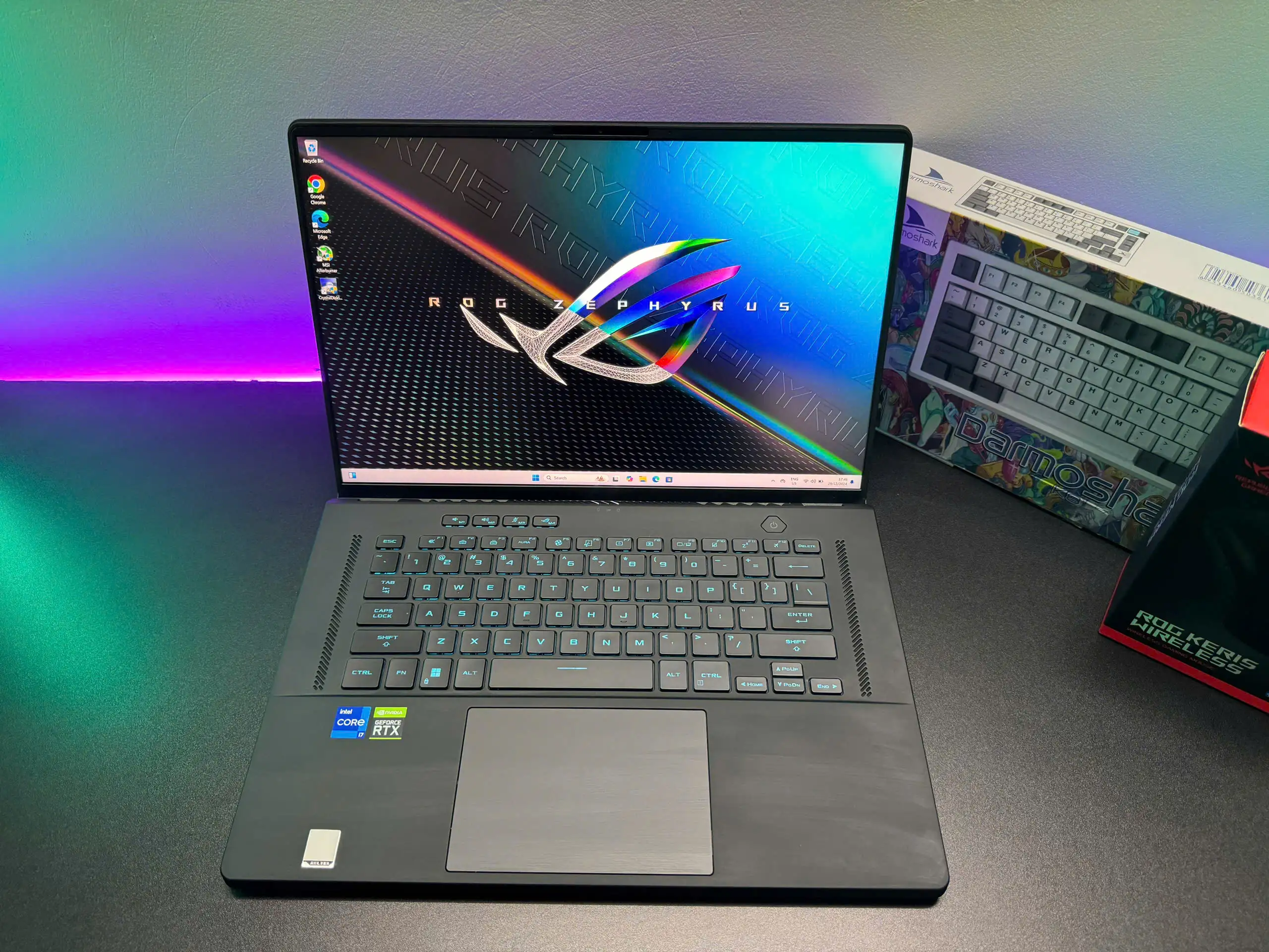 ZEPHYRUS M16 2022_LIKE NEW_I7 12700H 3060 2K 165HZ 16GB 512GB