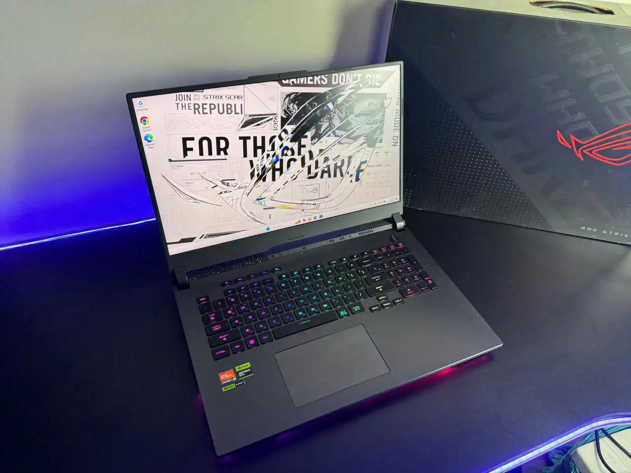 ROG STRIX G17 2023_LIKE NEW_R9 7845HX 4060 2K 240HZ 16GB 512GB