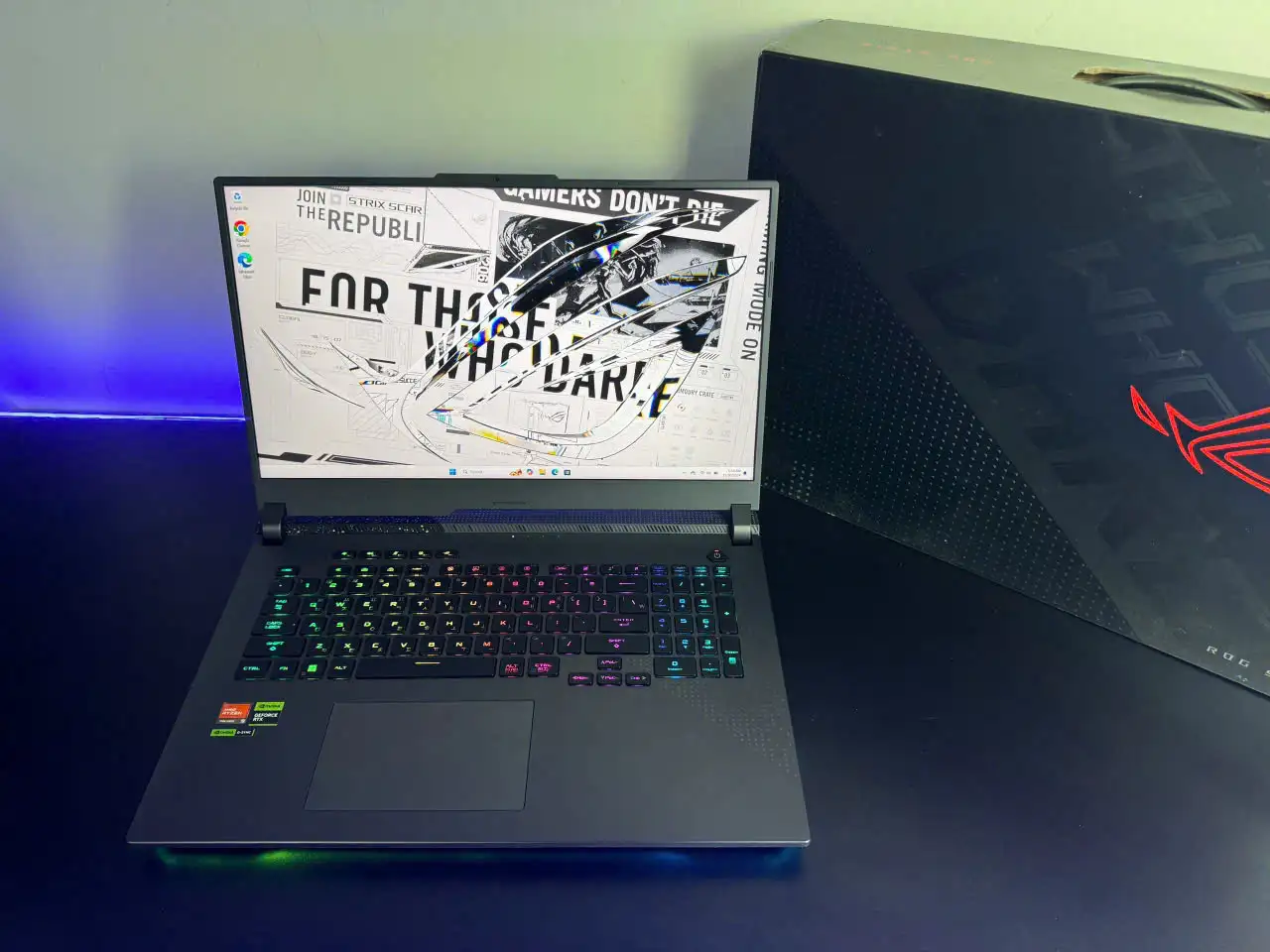 ROG STRIX G17 2023_LIKE NEW_R9 7845HX 4060 2K 240HZ 16GB 512GB