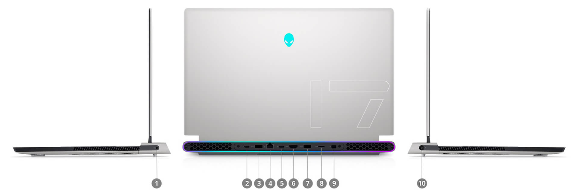 ALIENWARE X17R2_LIKENEW_I9 12900H 3070TI 480HZ 16GB 1TB