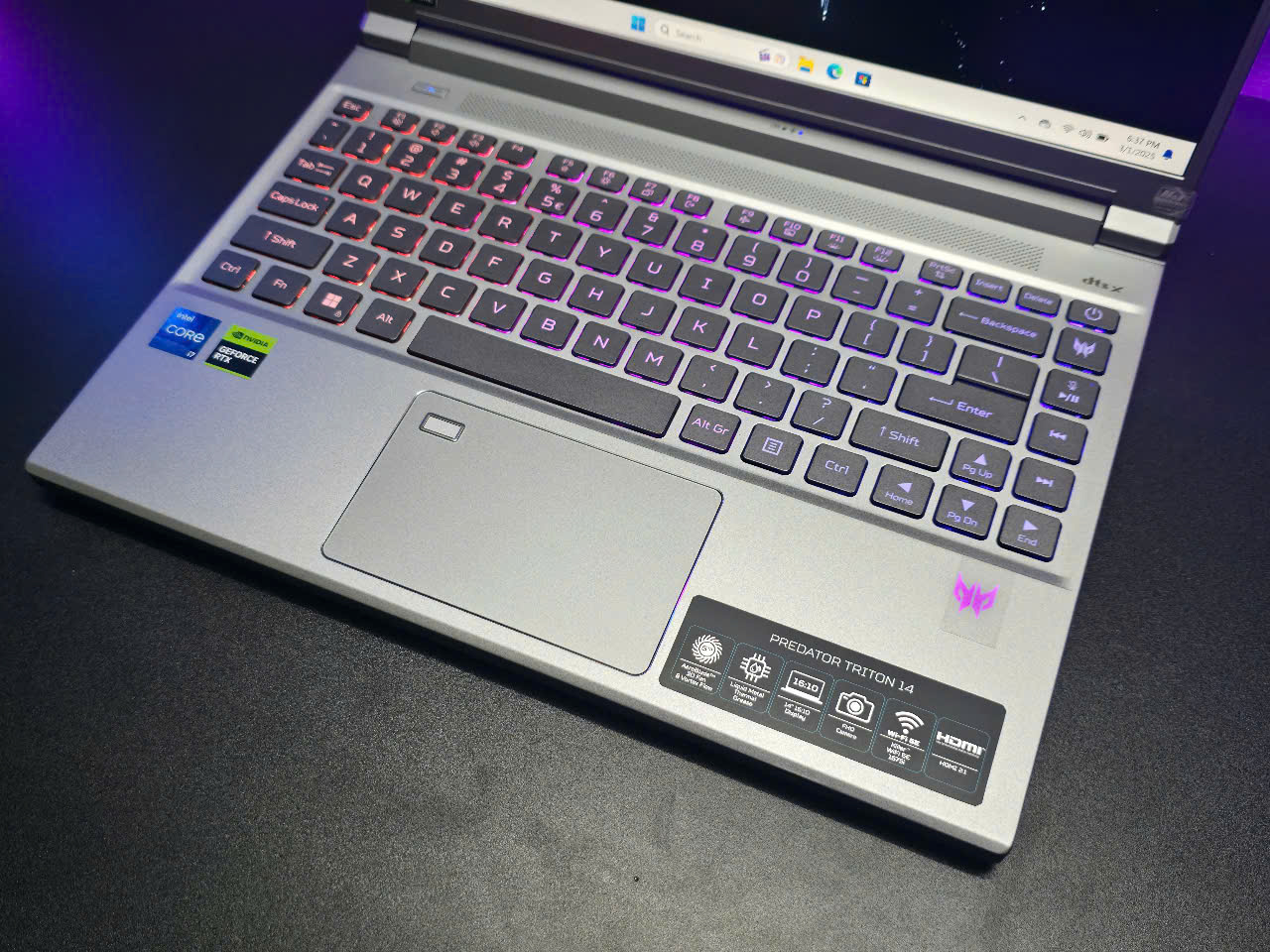 PREDATOR TRITON 14_LIKE NEW_I7 13700H 4050 165HZ 16GB 512GB
